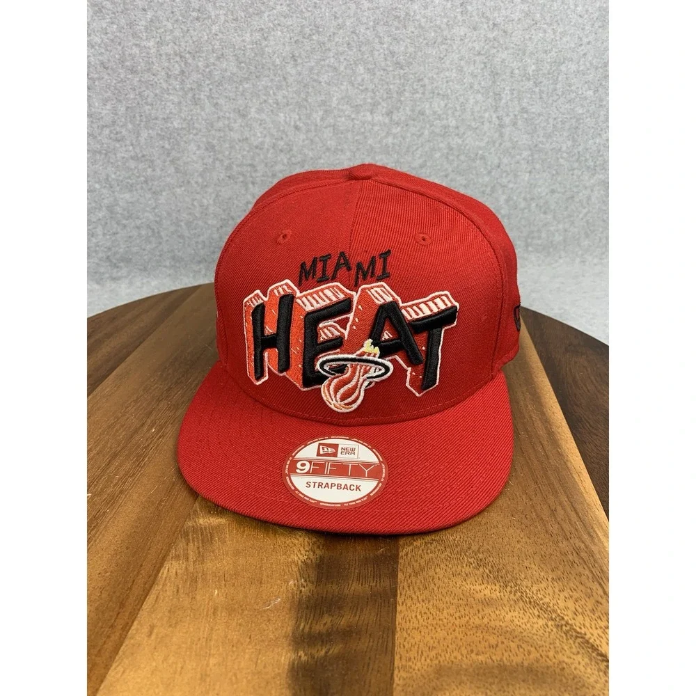 New 9Fifty Hardwood Classics Miami Heat NBA Eastern‎ Conference Adjustable Hat